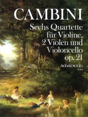 6 Quartets Op. 21 Violin- 2 Violas-Violoncello