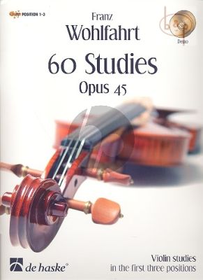 60 Studies Op.45 Violin (Pos.1 - 3)