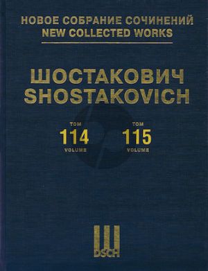Shostakovich New Collected Works Vol.114 - 115 Arrangments for piano works by Stravinsky, Mahler & Honneger for Piano Solo (Hardcover)
