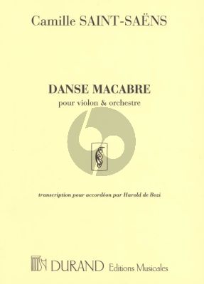 Saint-Saens Danse Macabre Op.40 for Accordeon