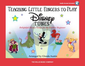 Teaching Little Fingers to Play Disney Tunes For the earliest piano beginner (Bk-Audio Access Code)