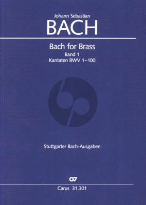 Bach Bach for Brass Vol.1 Cantatas No.1 - 100 Trumpets - Trombones - Zinken with Percussion