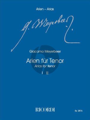 Meyerbeer Arien für Tenor Vol.2 (Klaus Tasdorf)