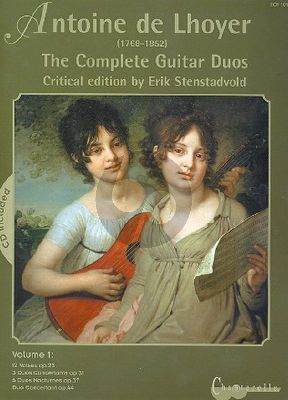 L'Hoyer Complete Guitar Duos Vol. 1 (Bk-Cd) (edited by Erik Stenstadvold)