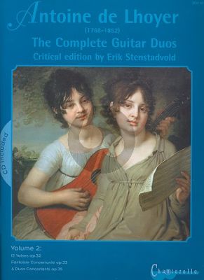 Lhoyer Complete Guitar Duos Vol. 2 (Bk-Cd) (Erik Stenstadvold)