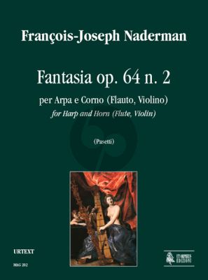 Naderman Fantasia Op. 64 No. 2 Harp and Horn (or Flute/Violin) (Score/Parts) (edited by Anna Pasetti)