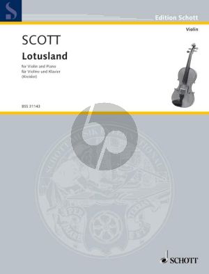 Scott Lotusland Violin and Piano (edited by Fritz Kreisler)