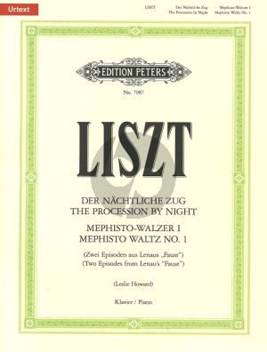 Liszt Procession by Night - Mephisto Waltz No.1 (Two Episodes from Lenau's Faust) (edited L.Howard)
