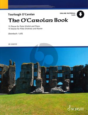 Carolan's Dream Flute or Vi. [Fiddle]) and Piano Book with Audio Online (15 Pieces) (edited by Steinbach-Loll)