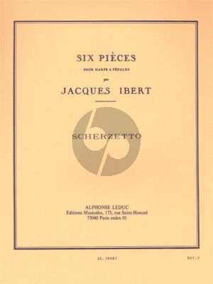 Ibert Scherzetto Harpe (Grade 4)