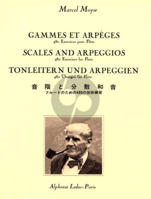 Moyse Gammes et Arpèges 480 Exercises pour Flute