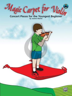 Martin Magic Carpet for Violin (Concert Pieces for the Youngest Beginner) (Bk-Cd)
