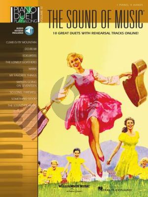 The Sound of Music for Piano Duet (Piano Duet Play-Along Vol.10) (Book with Audio online)