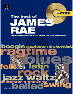 Best of James Rae for Alto Sax (Exploring Popular Musical Styles) (Bk-Cd) (grade 2 - 3)