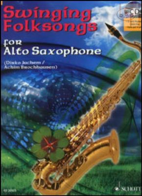 Swinging Folksongs (Alto Sax.) (Bk-Cd)