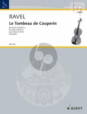 Ravel Le Tombeau de Couperin Violin-Piano (arr. Matthew van Brink)