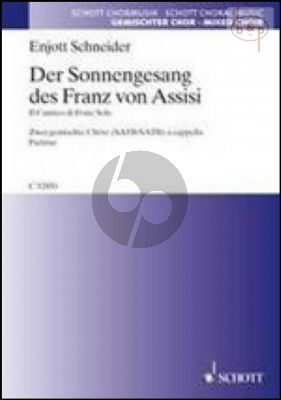 Der Sonnengesang des Franz von Assisi (SATB-SATB)