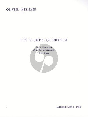 Messiaen Les Corps Glorieux Vol.2 Orgue