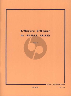 Alain L'Oeuvre d'Orgue Vol. 2 (Marie-Claire Alain)