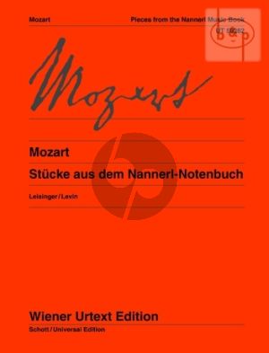 Stucke aus dem Nannerl-Notenbuch fur Klavier