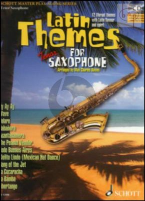 Latin Themes (12 Vibrant Themes) (Tenor Sax.) (Bk-Cd)