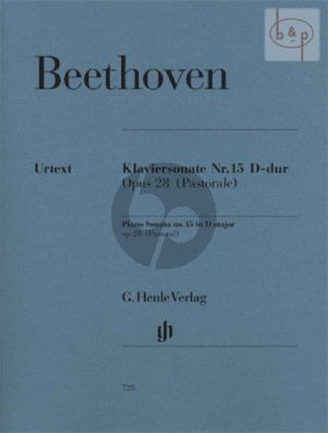 Beethoven Sonata Op. 28 D-major (Pastorale) Piano (edited by Gertsch-Perahia)