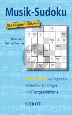 Puertas Musik Sudoku 3 (60 Noch mehr klingende Ratsel fur Einsteiger und Fortgeschrittene) (paperb.) (108 pag.)