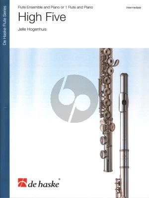 Hogenhuis High Five for 5 Flutes with Piano (or one Flute and Piano)