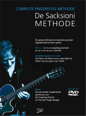 Sacksioni De Sacksioni Methode (Complete Fingerstyle Methode) (2 Delen + DVD)