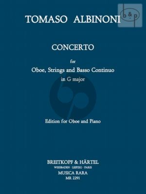 Concerto G-major (Oboe-Strings-Bc)