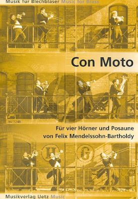 Mendelssohn Con Moto 4 Horns [D/F]-Trombone or Horn [F] (Score/Parts)