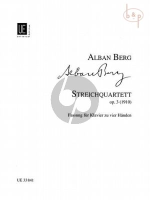 Stringquartett Op.3 (1910)
