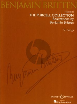 Purcell Collection (50 Songs) High Voice-Piano (Realizations by Benjamin Britten)