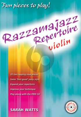 Watts Razzmajazz Repertoire for Violin (Bk-Cd)