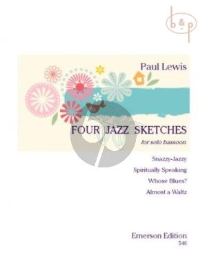 4 Jazz Sketches Bassoon Solo