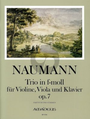 Naumann Trio f-minor Op. 7 Violin-Viola and Piano (Score/Parts) (Bernhard Pauler)