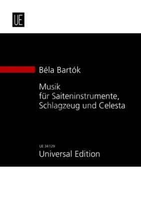 Bartok Musik fur Saiteninstrumente-Schlagzeug-Celesta Study Score