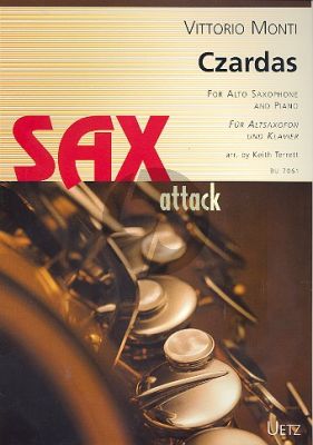 Monti Czardas Alto Saxophone and Piano (arr. Keith Terrett)