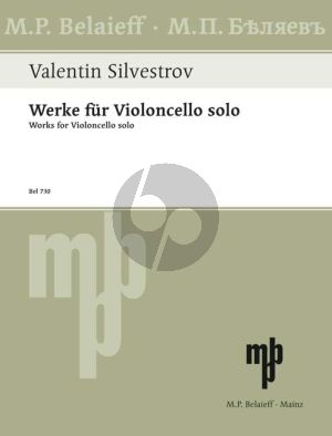 Silvestrov Works (after 2000) Violoncello solo