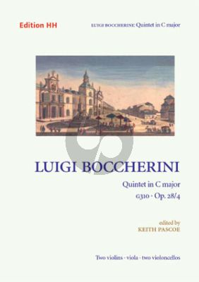 Boccherini Quintet C-major G.310 Op.28 No.4 2 Vi.-Va.- 2 Vc. (Score/Parts) (edited by Keith Pascoe)