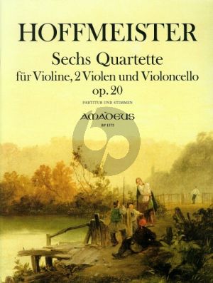 Hoffmeister 6 Quartette Op. 20 Violin-2 Violas-Violoncello (Score/Parts) (edited by Yvonne Morgan)