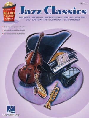 Jazz Classics for Alto Saxophone (Bk-Cd) (Big Band Play-Along Vol. 4)