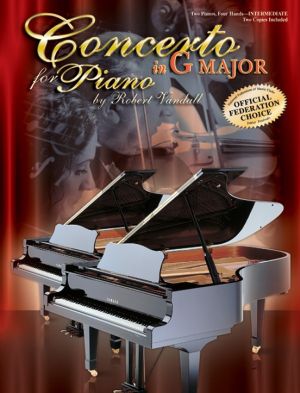 Vandall Concerto G-major 2 Piano's 4 hands
