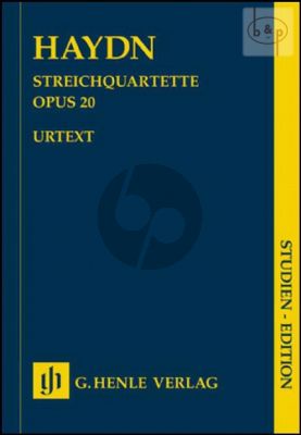 Streichquartette Vol.4 Op.20 (Study Score) (edited by Georg Feder & Sonja Gerlach)