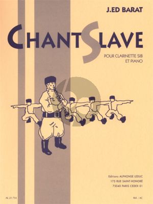 Barat Chant Slave Clarinette-Piano