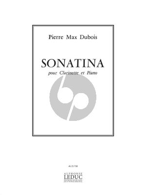 Dubois Sonatine Clarinette et Piano