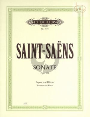 Sonata op.168 Bassoon and Piano