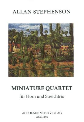 Stephenson Miniature Quartet Horn mit Vi.-Va.-Vc. (Part./Stimmen)