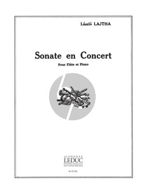 Lajtha Sonate en Concert Op.64 Flute et Piano