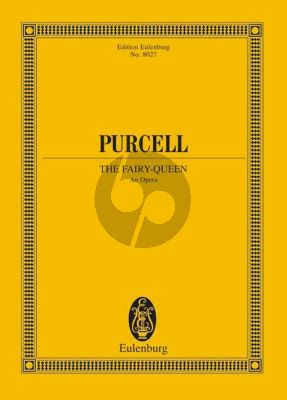 Purcell The Fairy Queen (Opera) (Study Score)